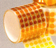 Kapton dots and stampings